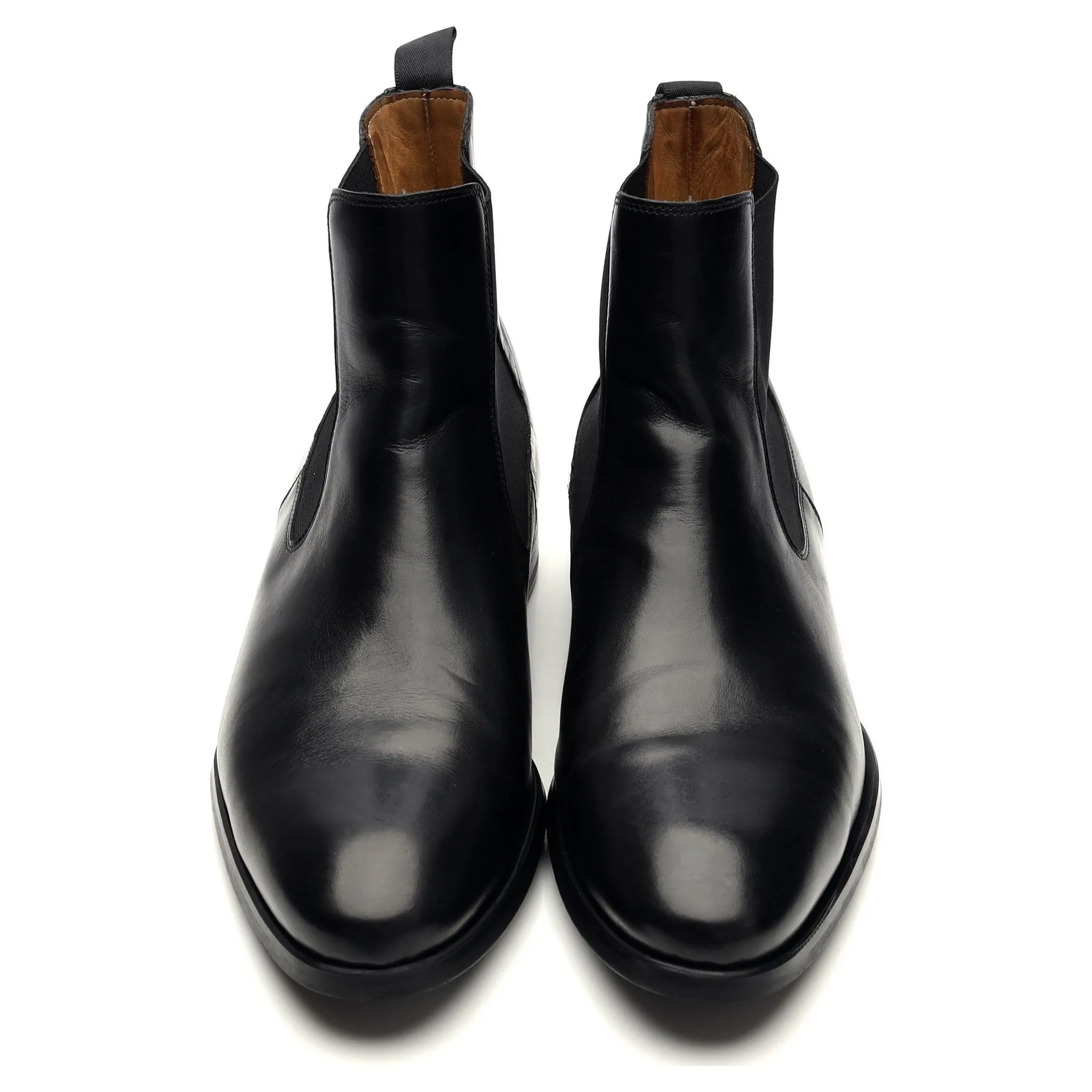 '21248' Black Leather Chelsea Boots UK 7 EU 41