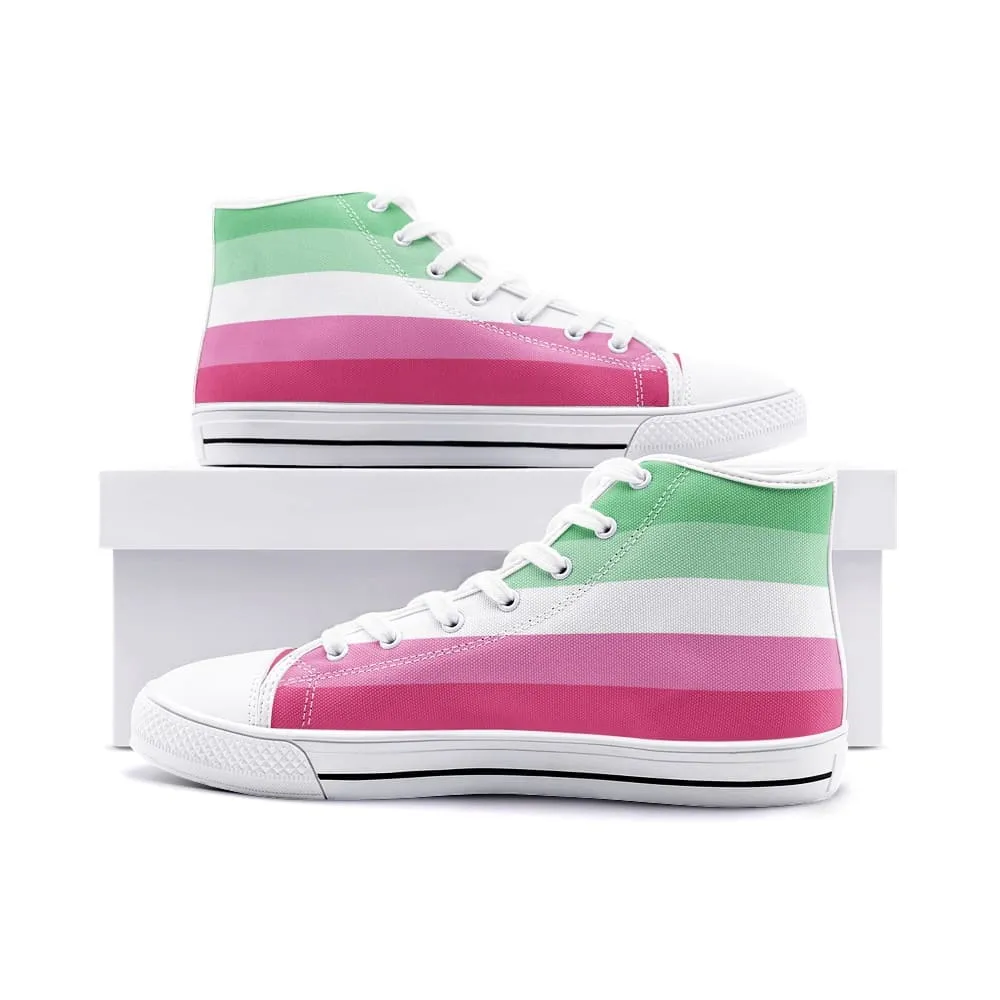 Abrosexual shoes