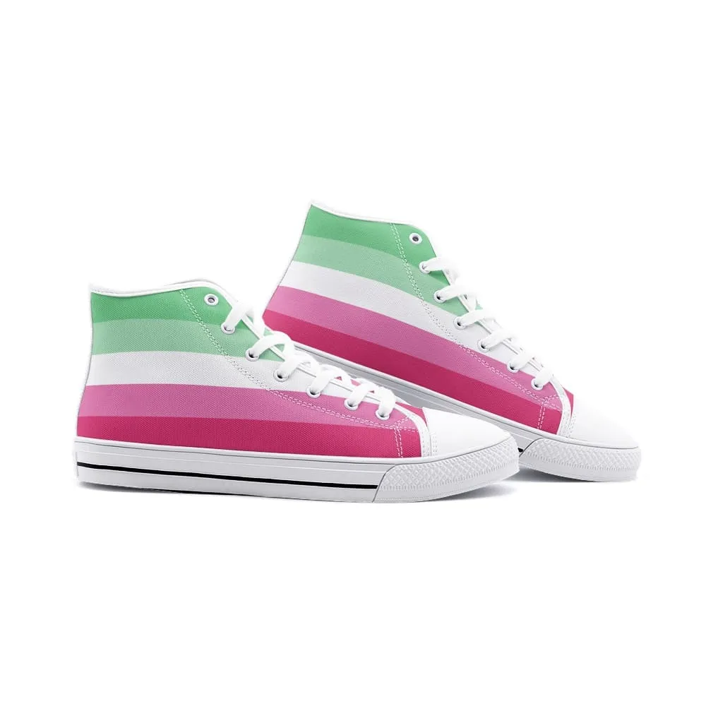 Abrosexual shoes