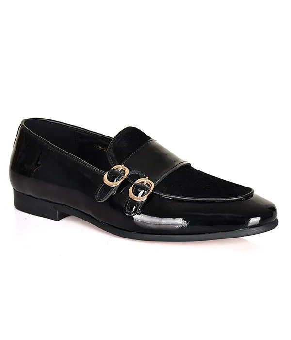 Aldo Patent Black Leather Shoes