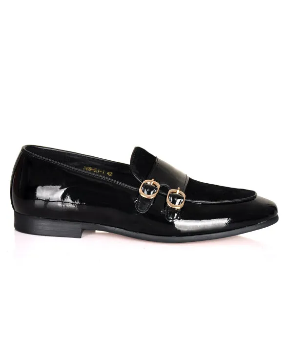 Aldo Patent Black Leather Shoes
