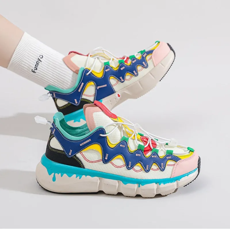 Alma Waffle Waves Sneakers - 3 Colors