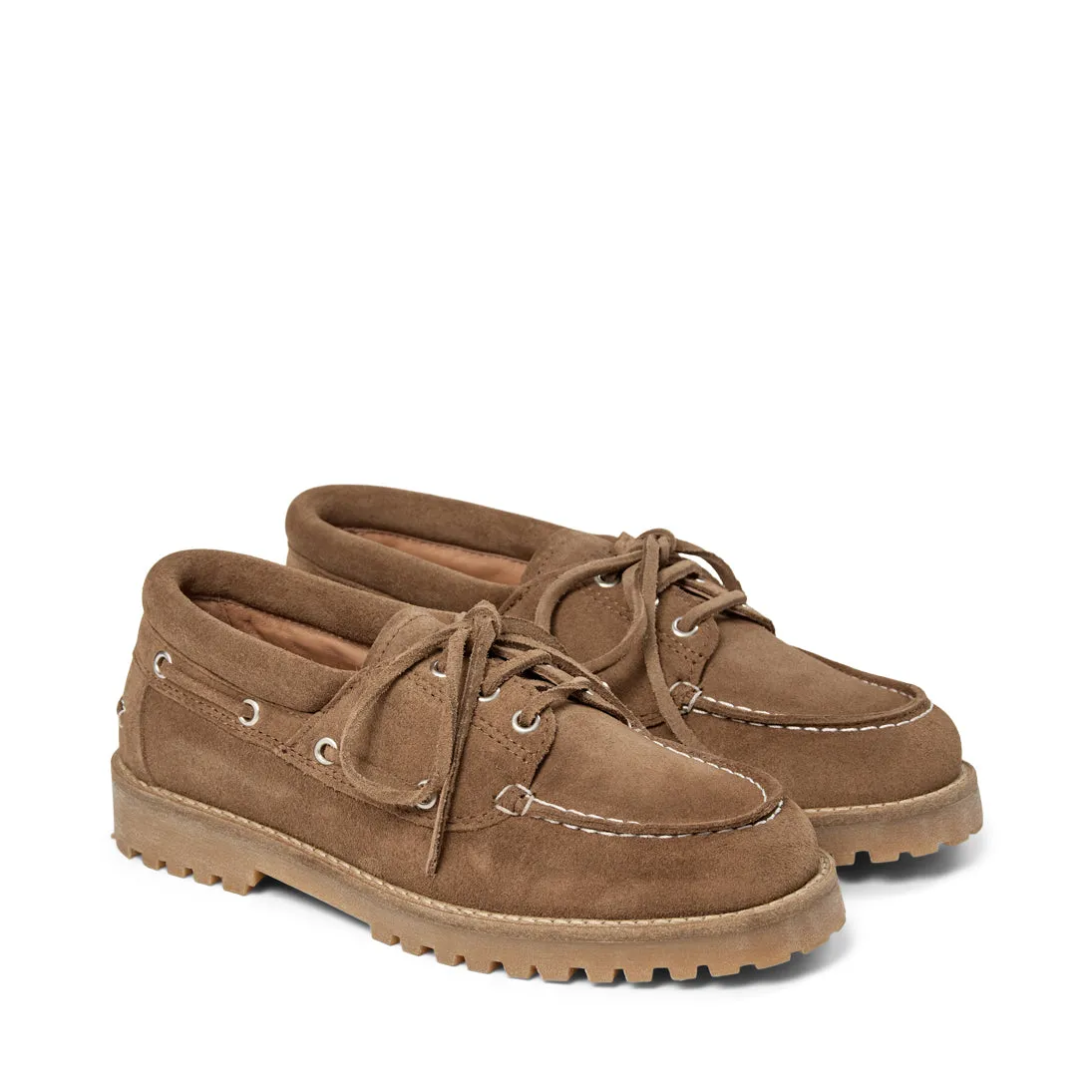 Alvina - Taupe suede