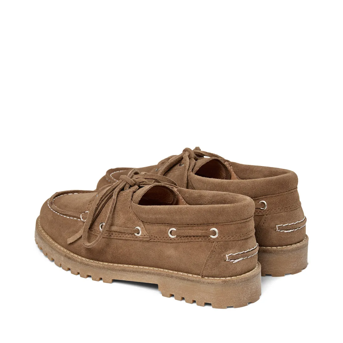 Alvina - Taupe suede