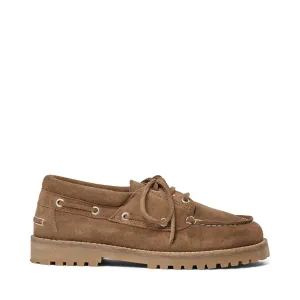 Alvina - Taupe suede