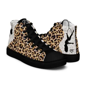 Animal Pattern Customised Business Women's High Top Custom Sneakers