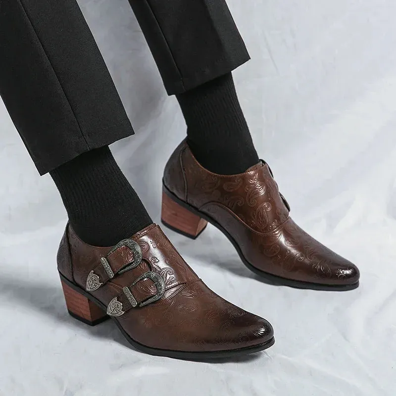 ApexElite Herren-Lederslippers
