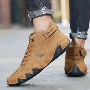 ApexStep Leder-Ankle Boots für Herren