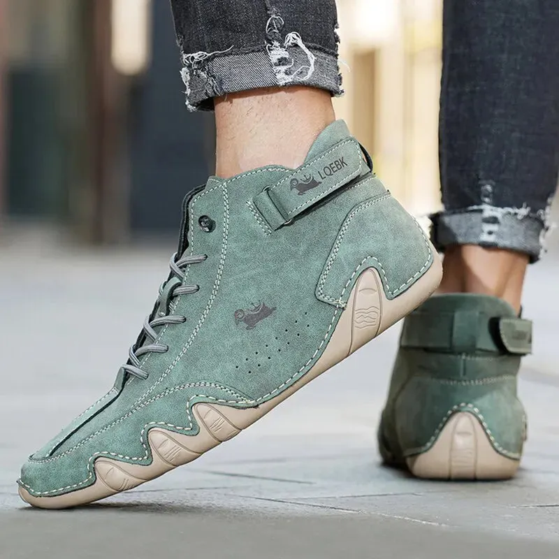 ApexStep Leder-Ankle Boots für Herren