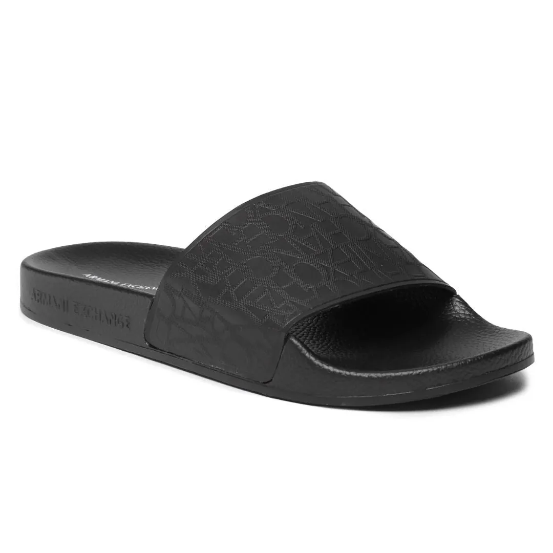 ARMANI EXCHANGE Slippers XUP004-BLKBLK