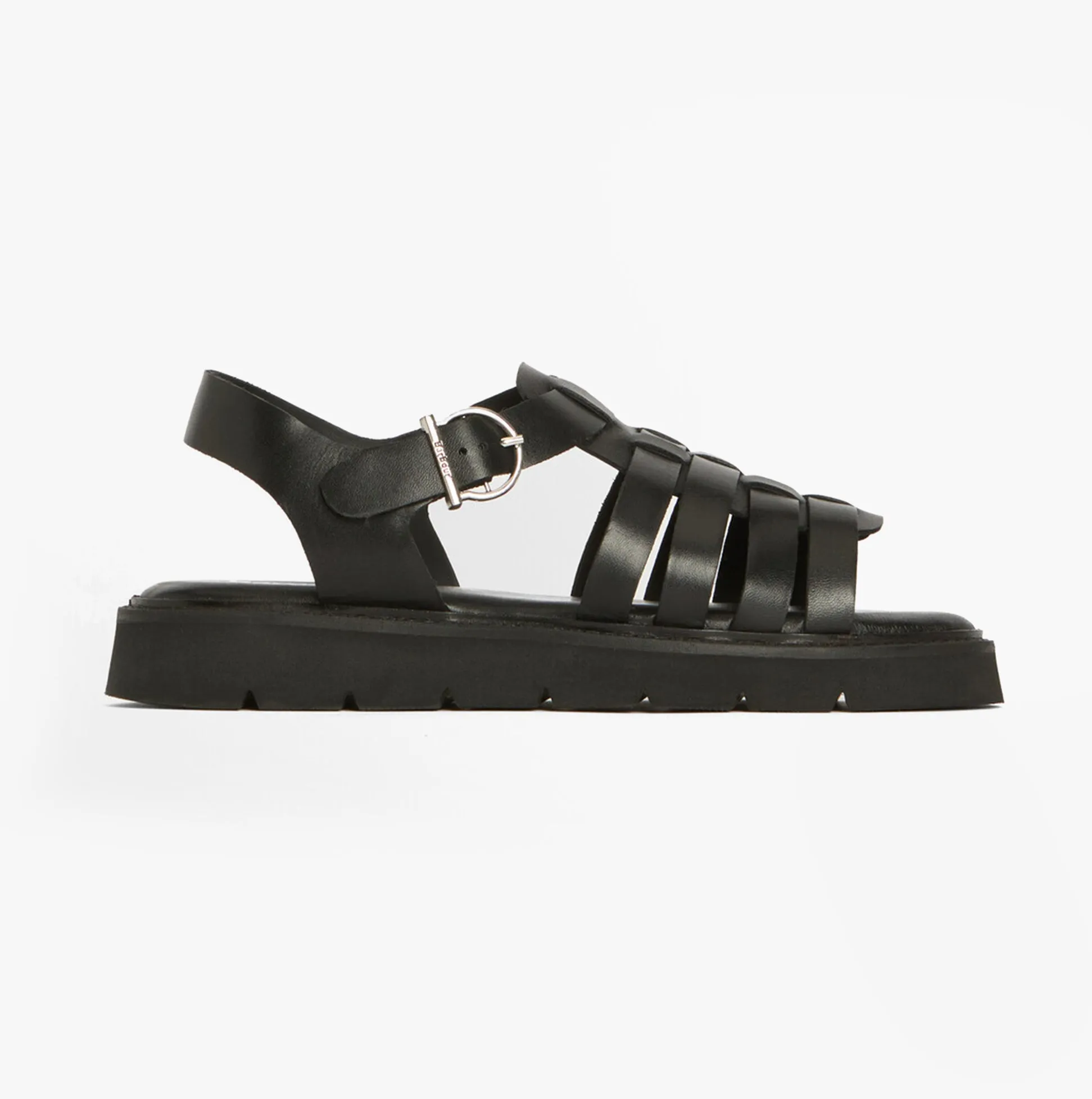 Barbour OTTERBURN Womens Fisherman Sandals Black