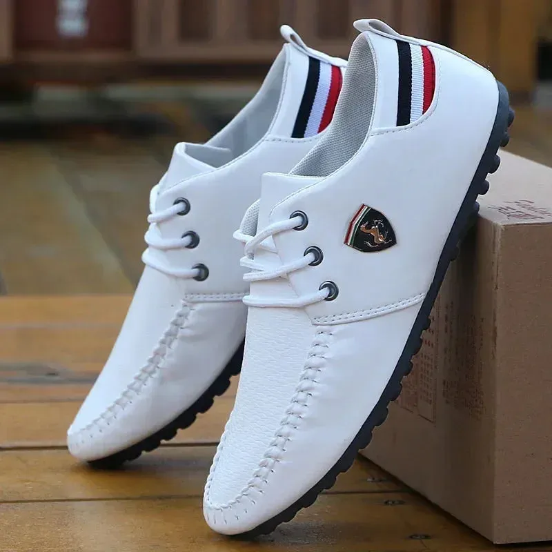 Baskets cuir luxe automobile FERRARI / Leather Shoes for Men Casual Loafers Moccasins High Quality Shoes Male Lightweight Driving Footwear 2023 Zapatillas Hombre Male