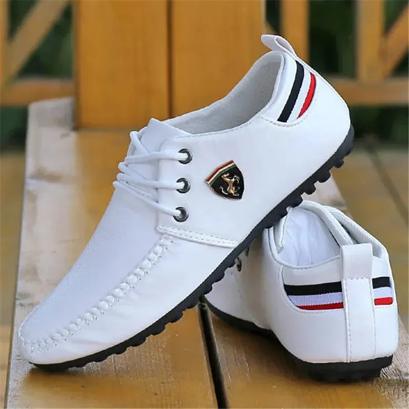Baskets cuir luxe automobile FERRARI / Leather Shoes for Men Casual Loafers Moccasins High Quality Shoes Male Lightweight Driving Footwear 2023 Zapatillas Hombre Male