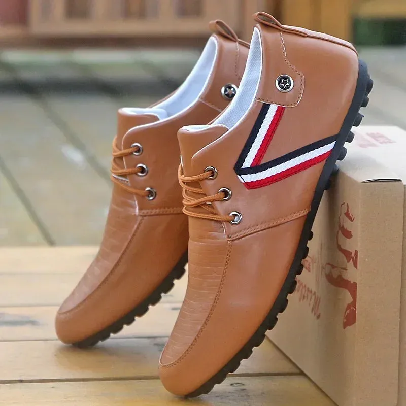 Baskets cuir luxe automobile FERRARI / Leather Shoes for Men Casual Loafers Moccasins High Quality Shoes Male Lightweight Driving Footwear 2023 Zapatillas Hombre Male
