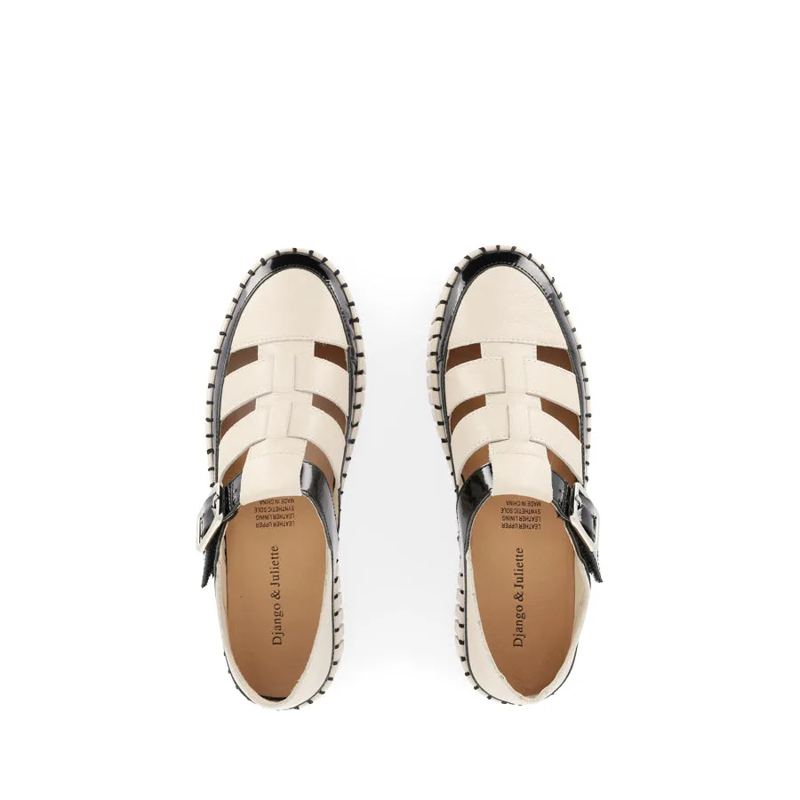 BAYTOWN - BLACK ALMOND PATENT LEATHER
