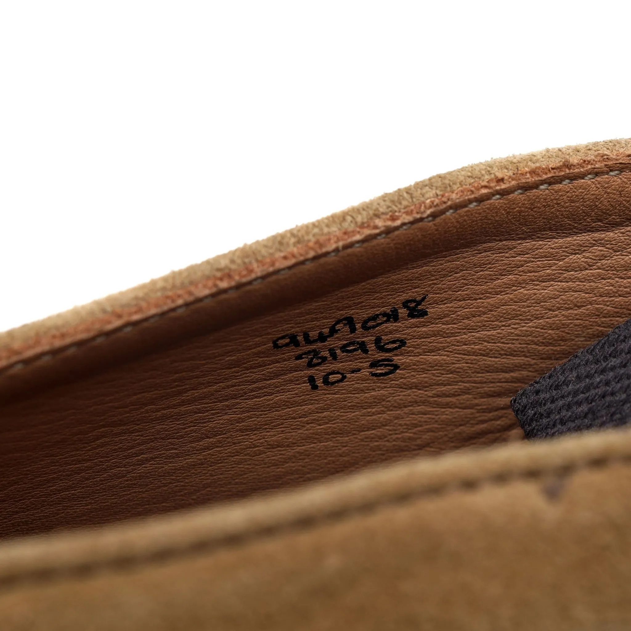 Beige Suede Chukka Boots UK 10
