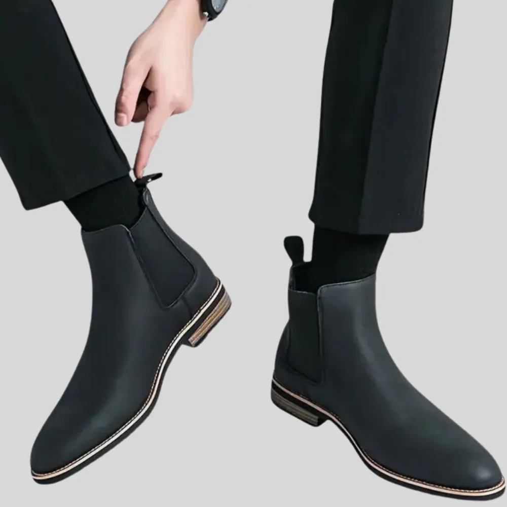 Bennie - Men's high-top chelsea boots