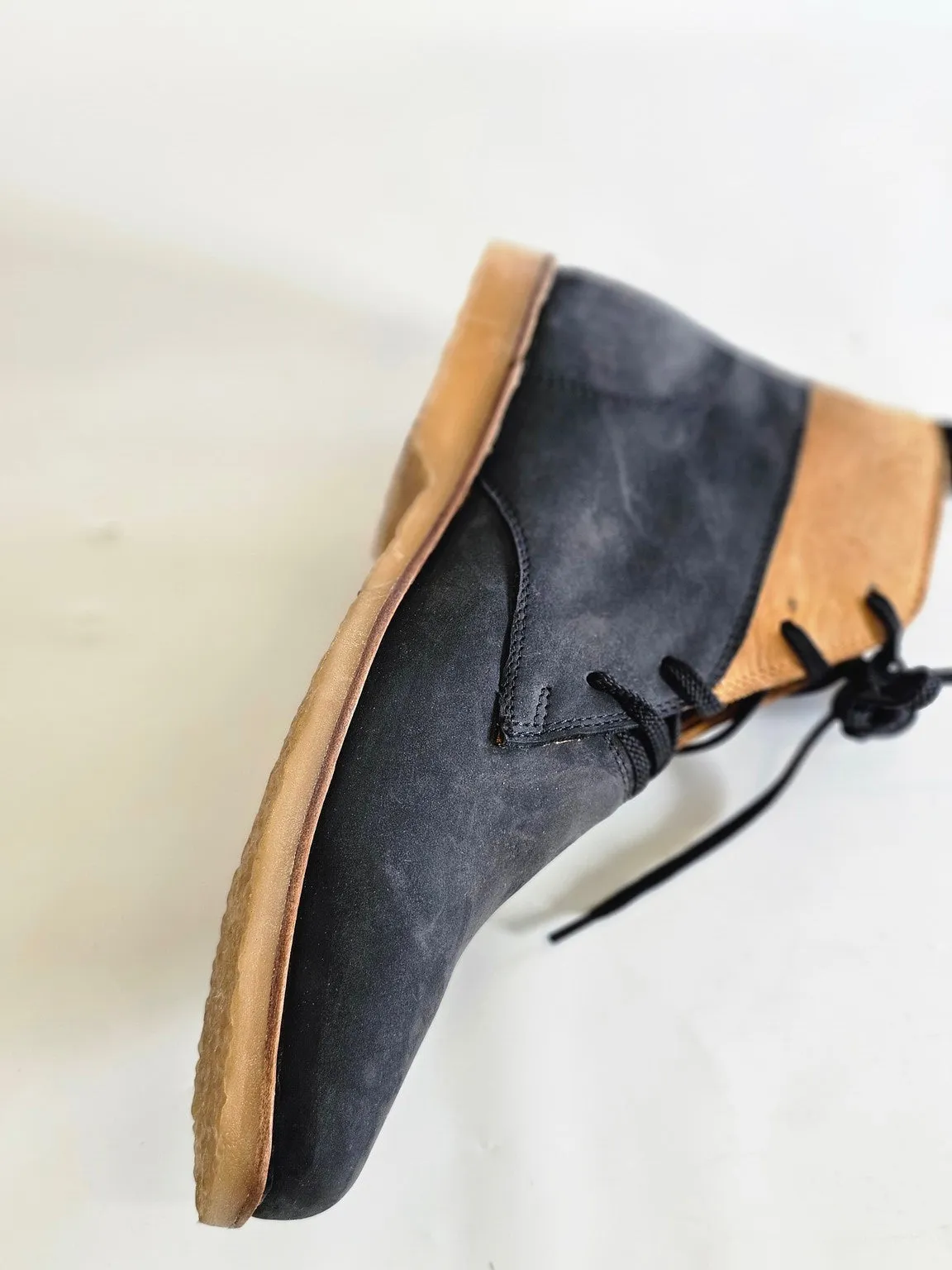 Bernett Chukka Two-Tone Leather Boot