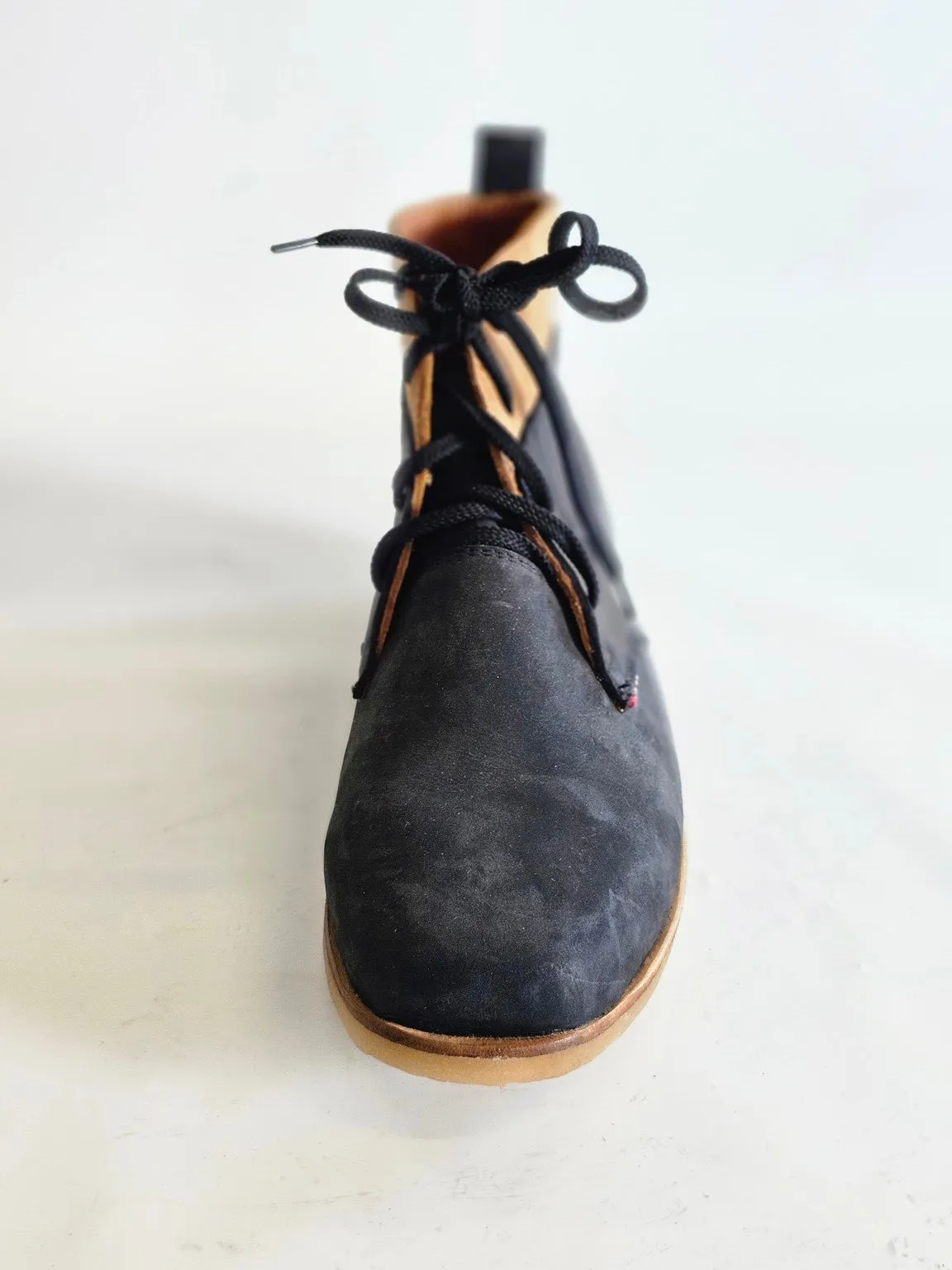 Bernett Chukka Two-Tone Leather Boot
