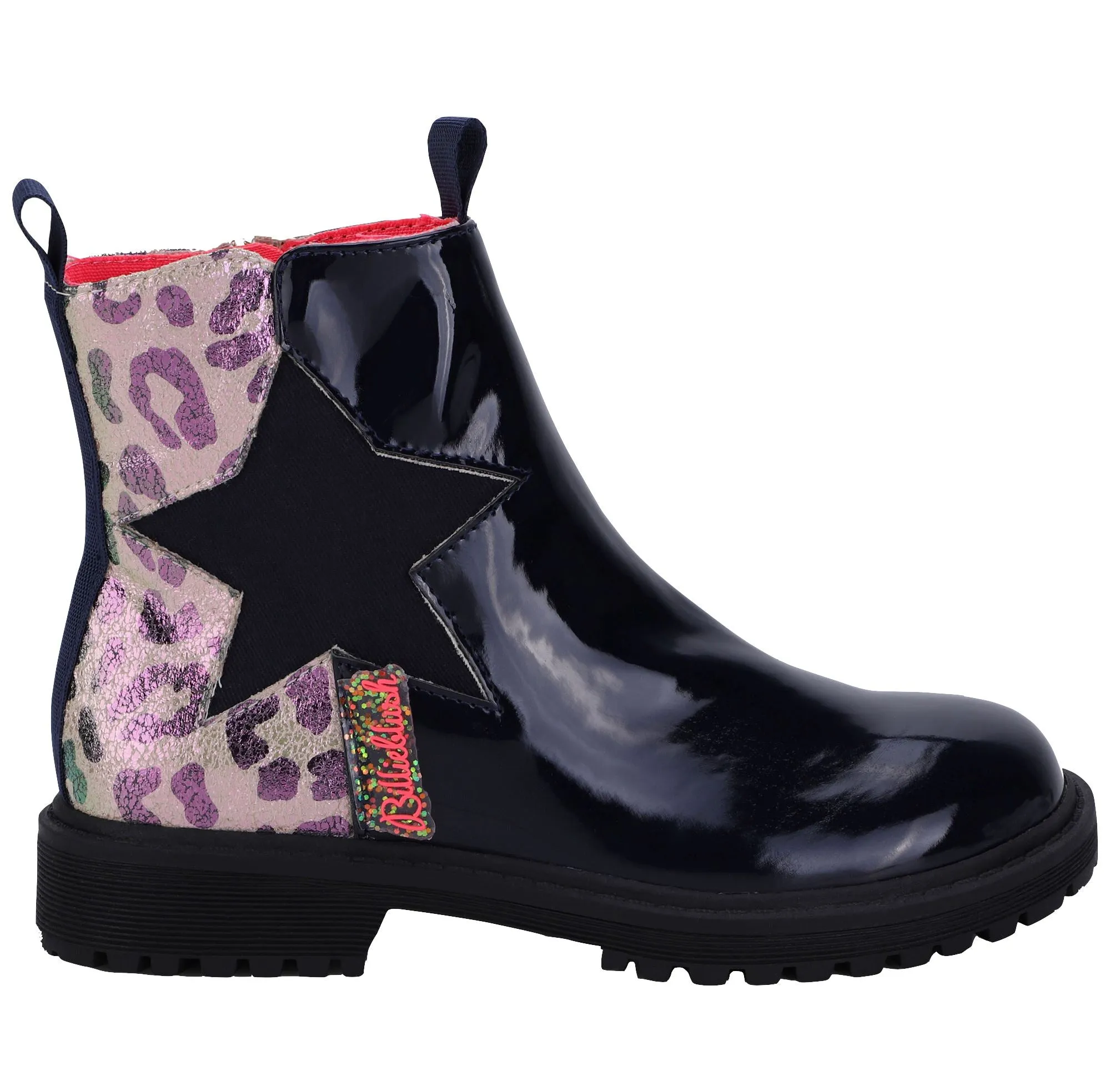 Billieblush Leopard Chelsea Boots