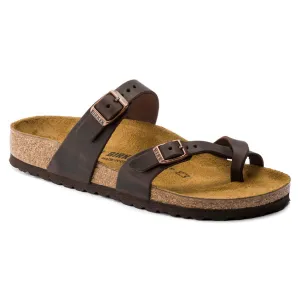 BIRKENSTOCK LADIES MAYARI OILED LEATHER - HABANA