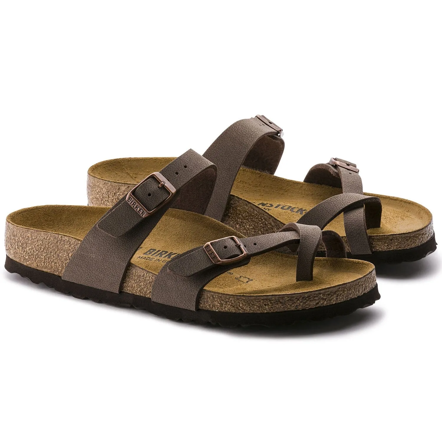 Birkenstock Mayari Birkibuc Mocca Sandals - Regular