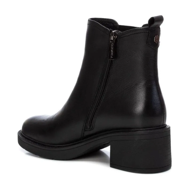 Black Leather Chelsea Boot