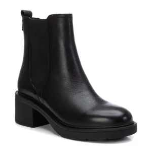 Black Leather Chelsea Boot