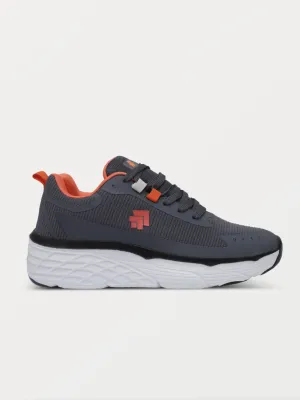 BM6781-GREY/ORANG-Men Sneakers