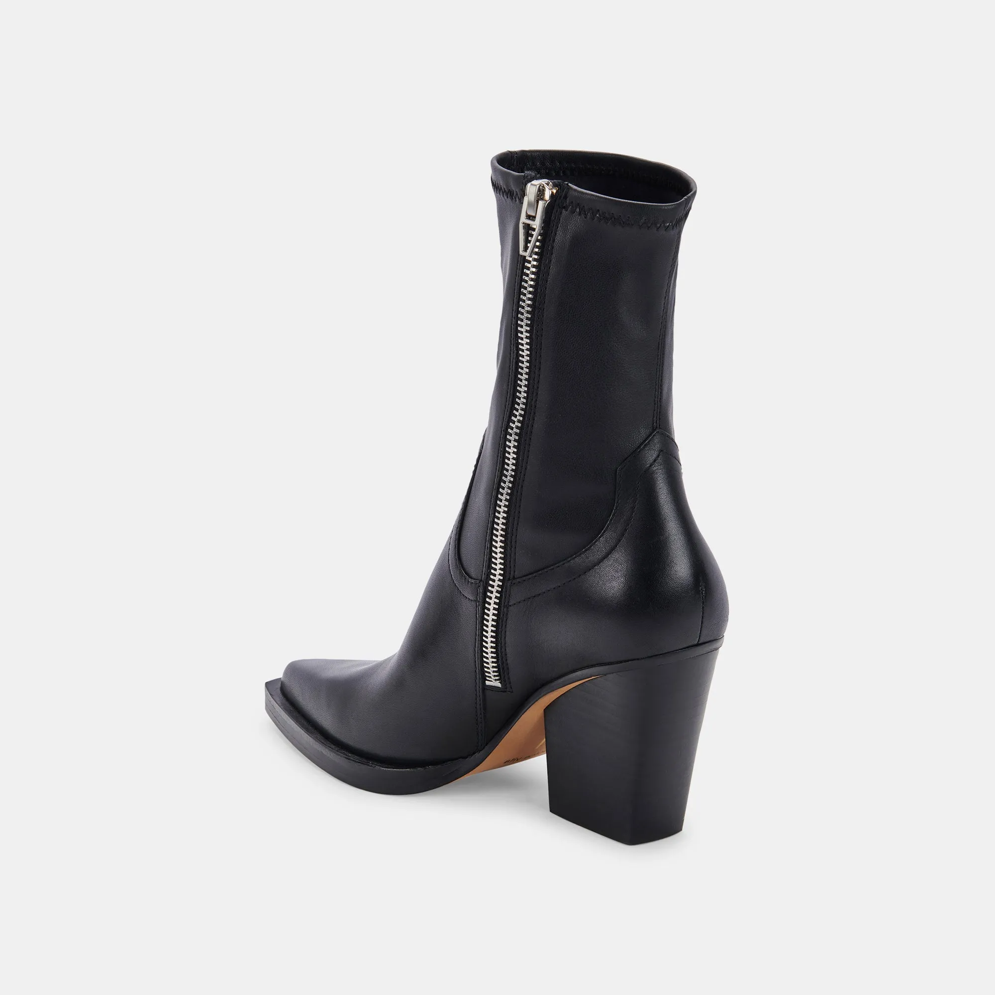 BOYD BOOTS BLACK LEATHER