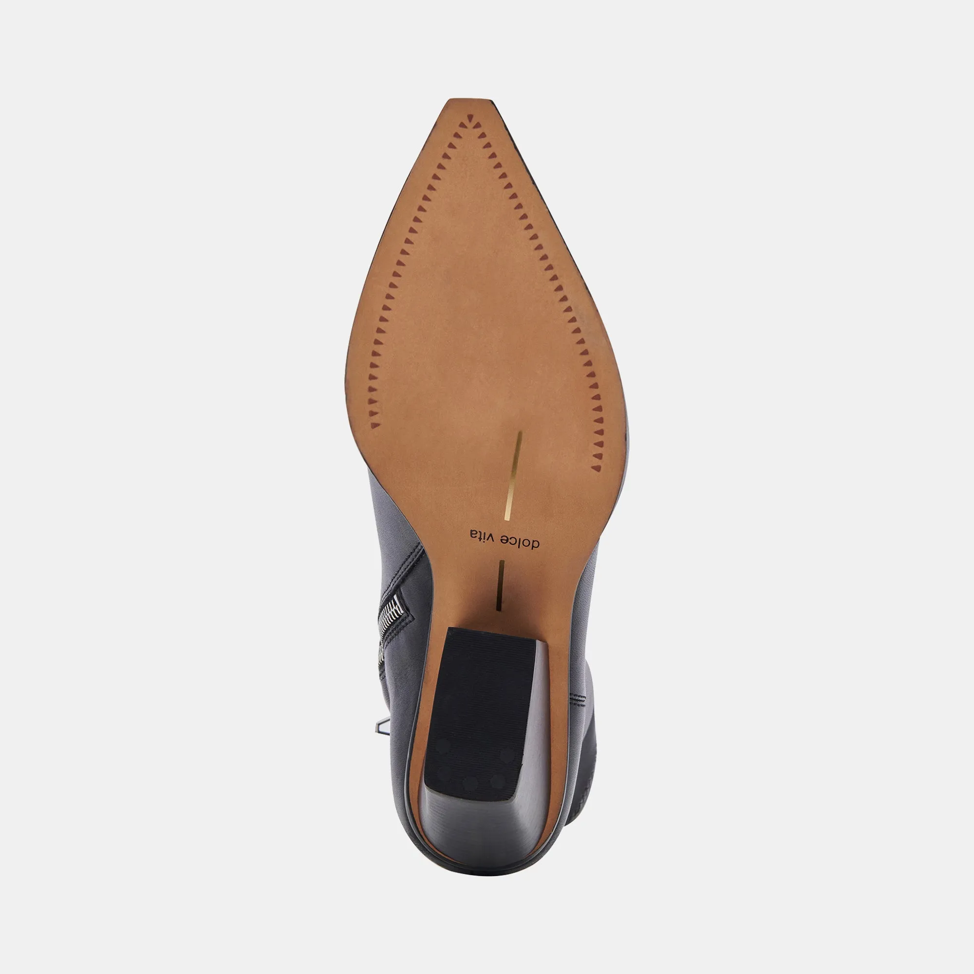 BOYD BOOTS BLACK LEATHER