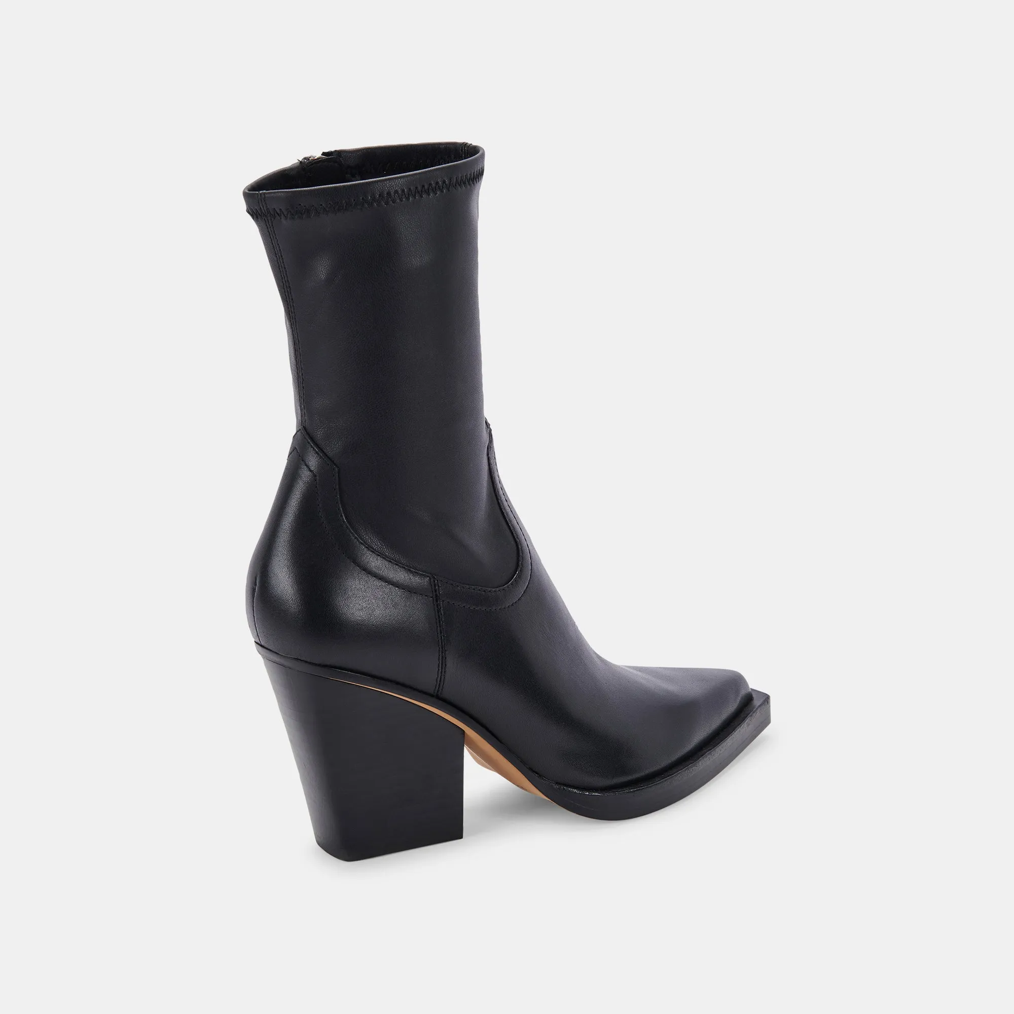 BOYD BOOTS BLACK LEATHER
