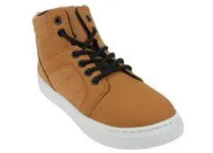 Boys Faux Nubuck High-Top Sneaker