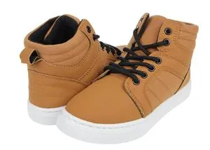Boys Faux Nubuck High-Top Sneaker