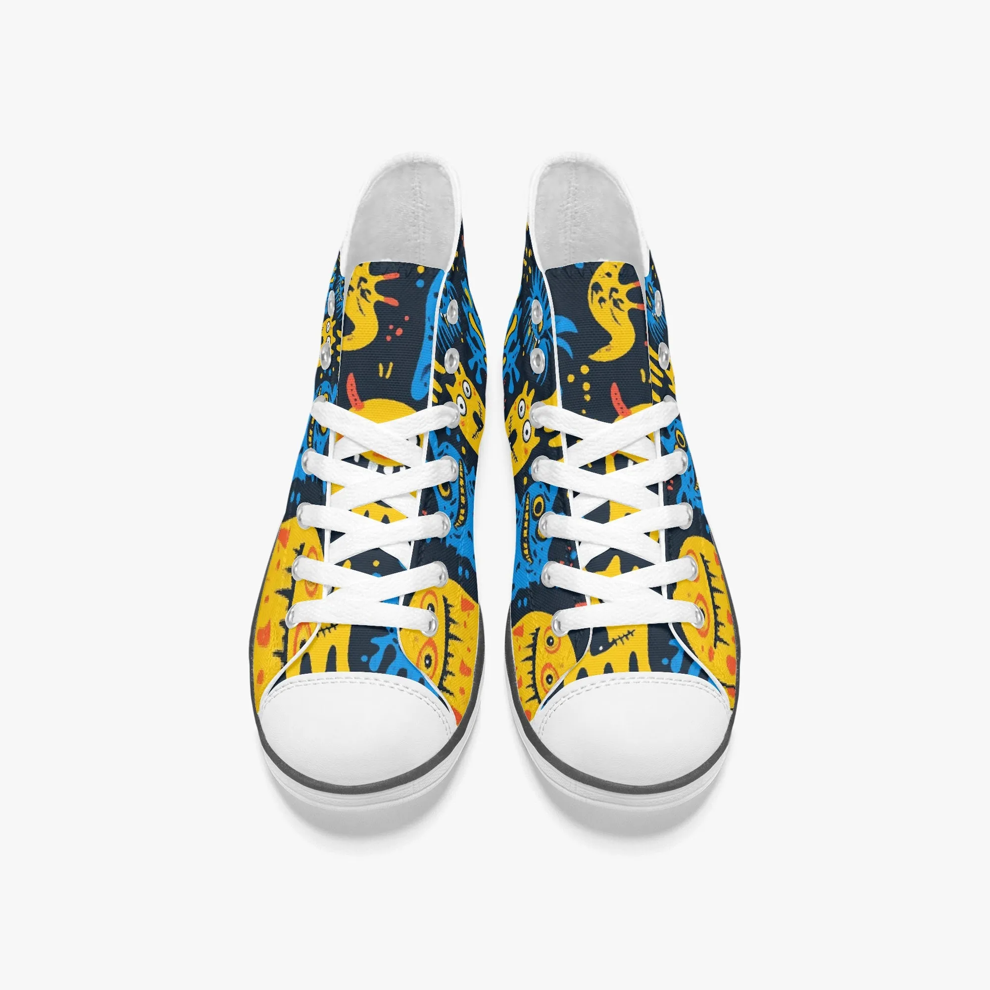 Boy's  High-Top Canvas Shoes