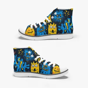 Boy's  High-Top Canvas Shoes