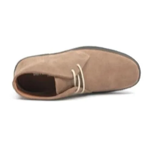 British Walkers Playboy Men's Taupe Suede Ankle Boots