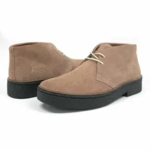 British Walkers Playboy Men's Taupe Suede Ankle Boots