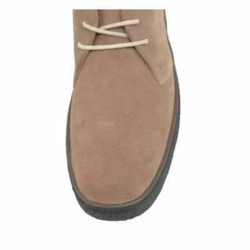 British Walkers Playboy Men's Taupe Suede Ankle Boots