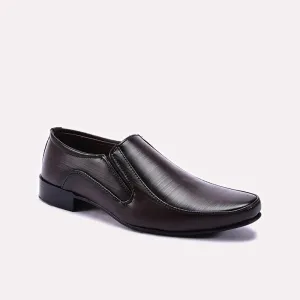 Brown Minimalist Dress Shoes 0111317