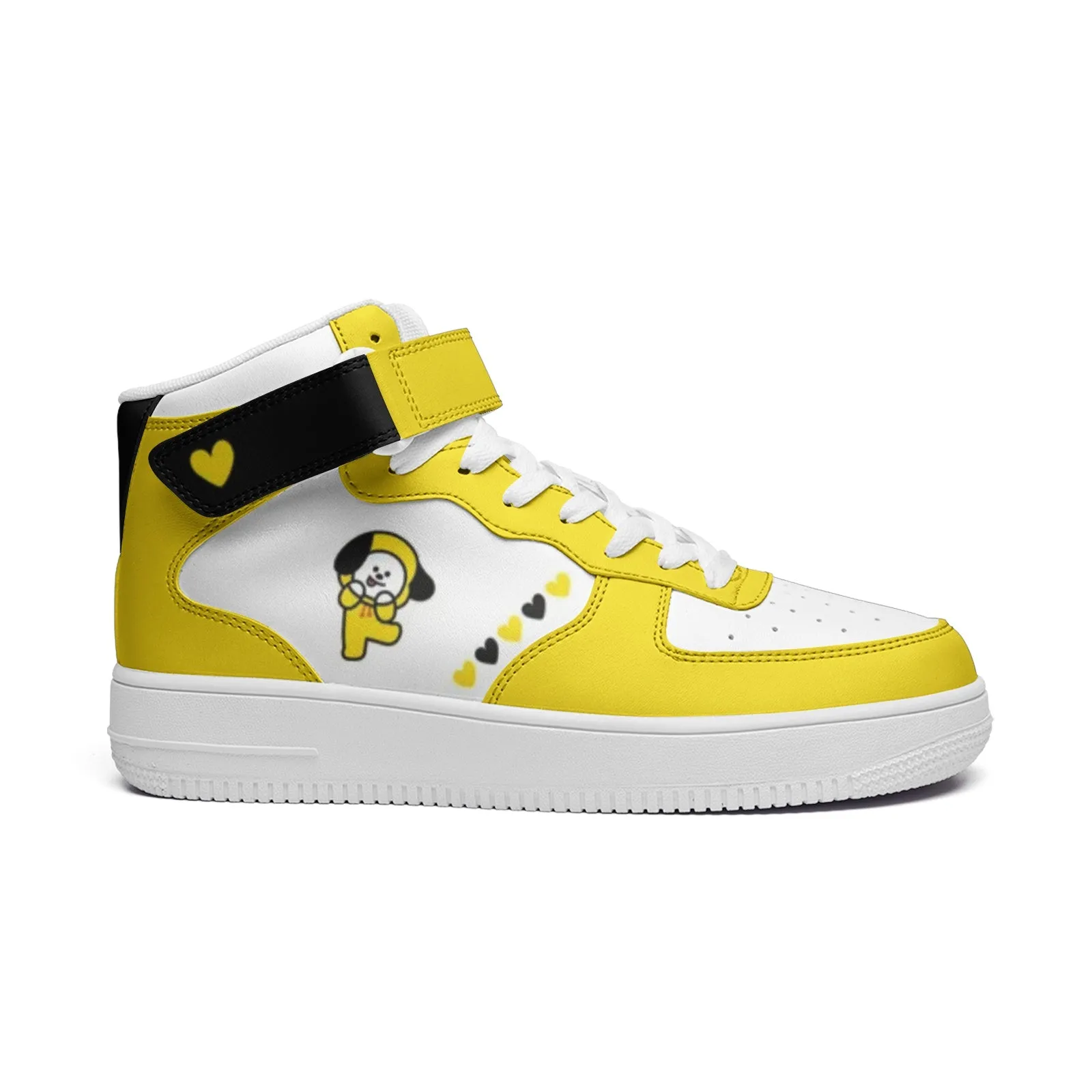 BT21 Chimmy Unisex high Top Leather Sneakers