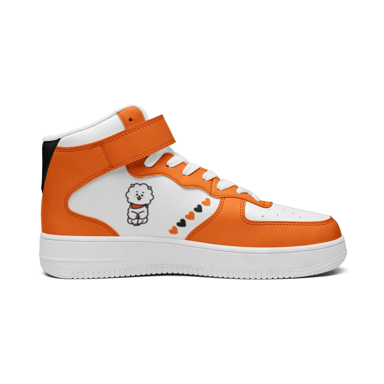 BT21 RJ Unisex high Top Leather Sneakers