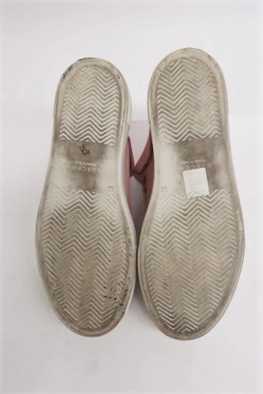 Buscemi High Top Sneakers Blush Suede Size 39