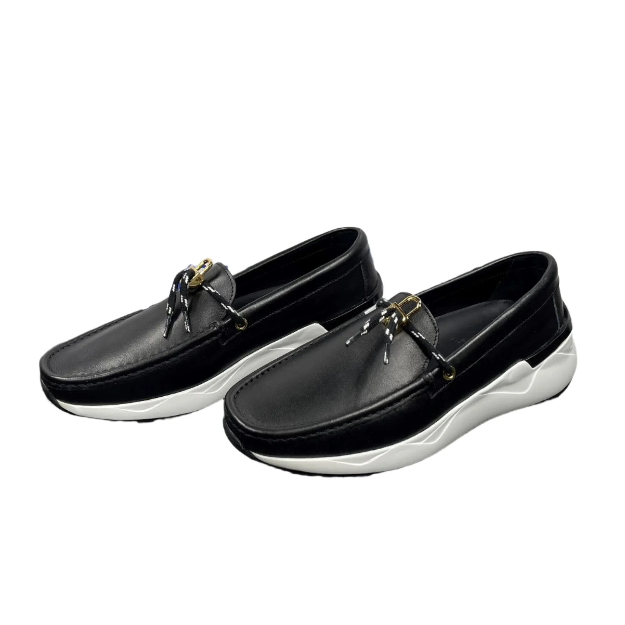 Buscemi Mare Black Leather Loafers