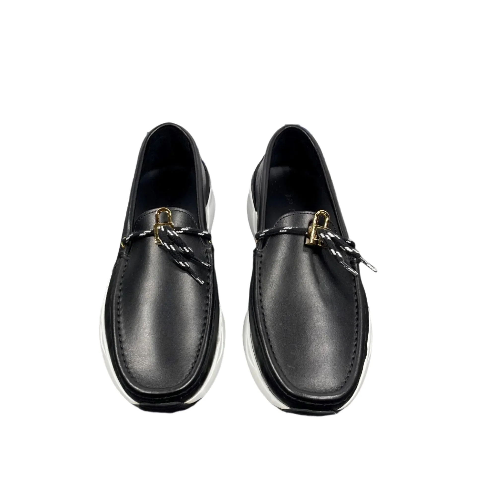 Buscemi Mare Black Leather Loafers