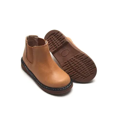 Camel Chelsea Boots - US Size 4-12 - Hard Sole