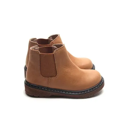 Camel Chelsea Boots - US Size 4-12 - Hard Sole