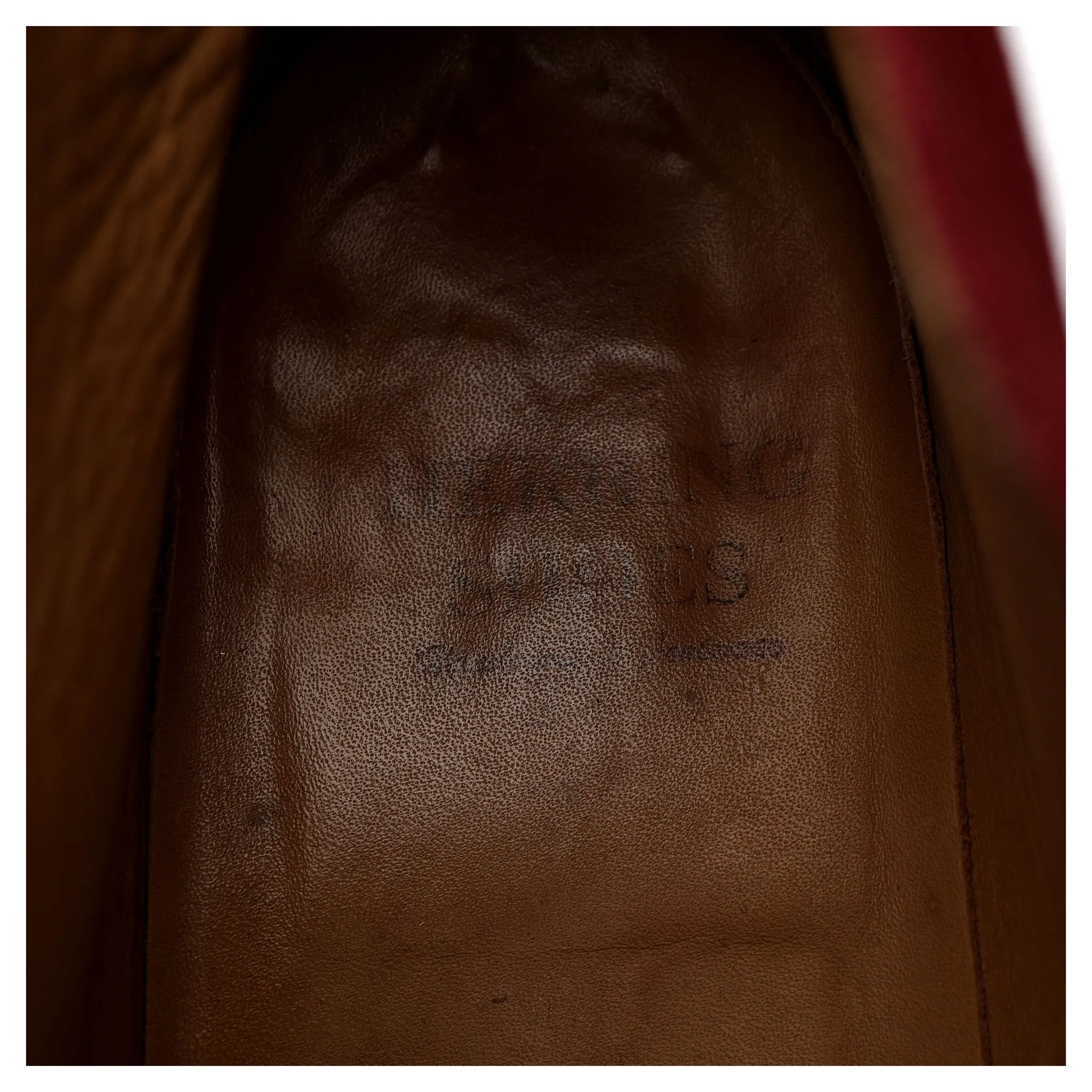 'Canterbury' Burgundy Suede Chukka Boots UK 10.5 F