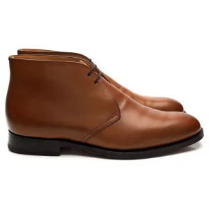 'Carlisle' Tan Brown Leather Chukka Boots UK 9.5 G