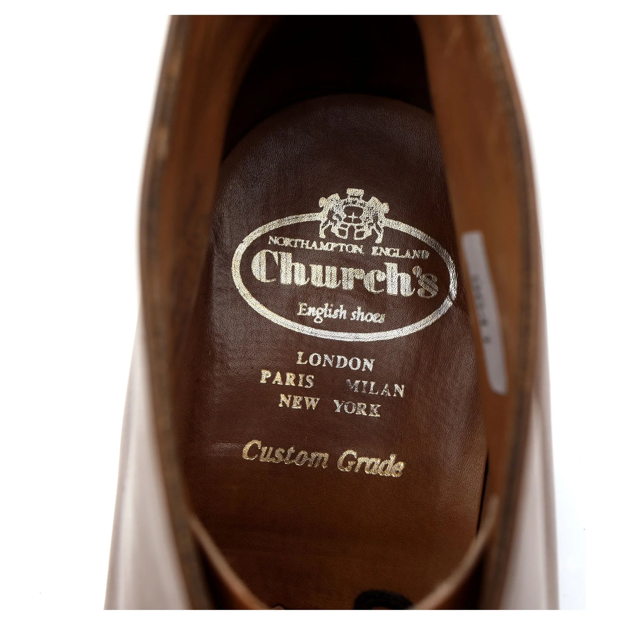'Carlisle' Tan Brown Leather Chukka Boots UK 9.5 G